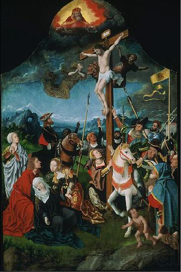 Jan Mostaert The Crucifixion